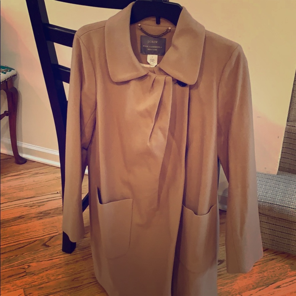 Wool Cashmere J CREW coat